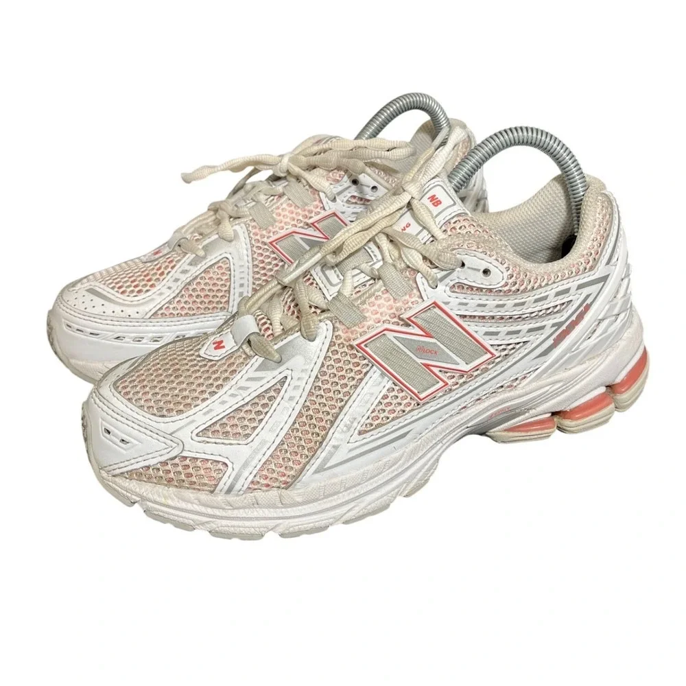 New Balance 1906R Sneaker Kids 6.5 Womens 7.5 White Pink‎ GC1906CL Running Shoes